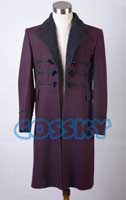 Purple Victorian coat worn by the 11th Doctor