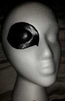 Eye drive eye patch for a Rory Williams costume
