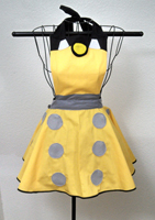 Apron inspired by Daleks