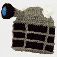 Handmade Dalek beanie