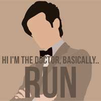 The 11th Doctor from Doctor Who
