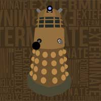 A Dalek from Doctor Who