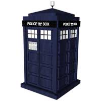 The TARDIS from Doctor Who