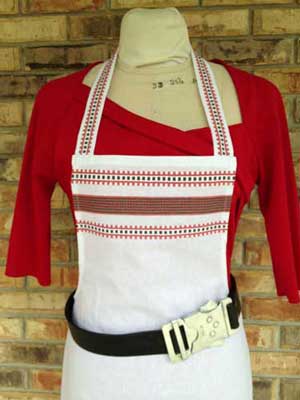 Pattern for Oswin Oswald's apron