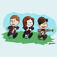 Doctor Who's Rory, Amy, and the 11th Doctor