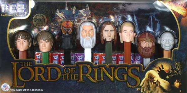 Lord Of The Rings limited edition Pez set